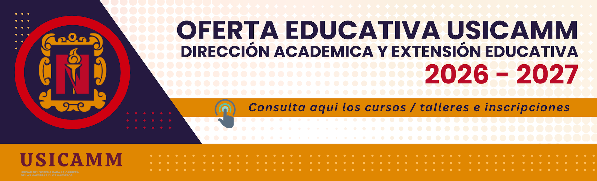 Oferta Educativa USICAMM Diciembre 2026-2027.