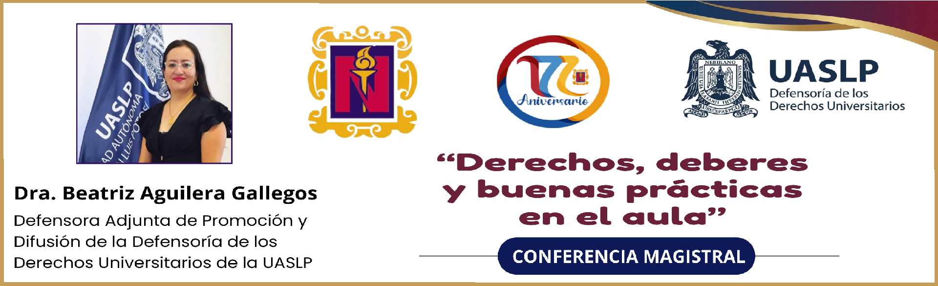 Conferencia Dra. Beatríz Aguilera Junio 2026.